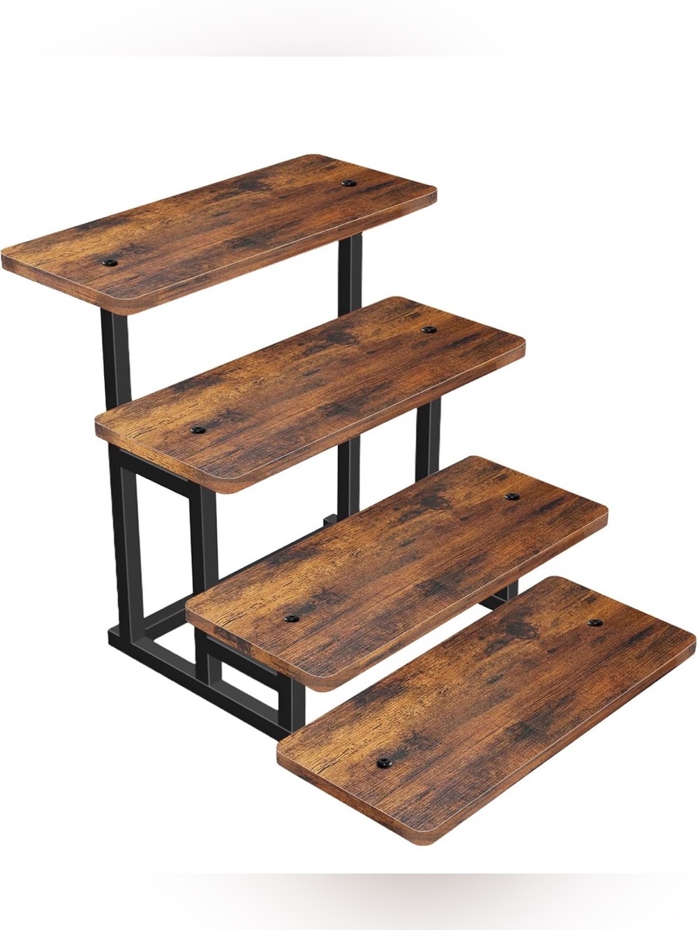 Cupcake Stand for 50 Cupcakes, 4 Tier Wooden Risers Display Stands New